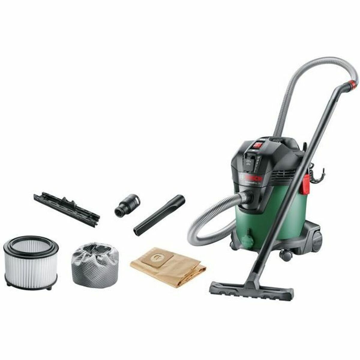 Aspirateur à sec et humide BOSCH  Advancedvac 20 1200 W 26 kPa 20 L