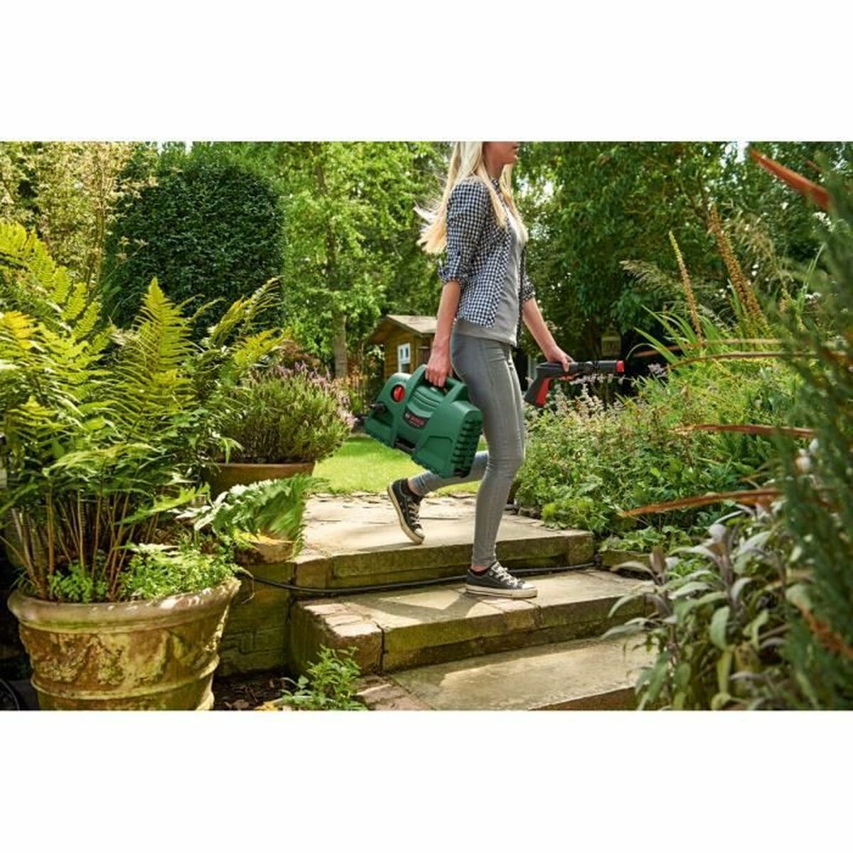 Nettoyeur haute pression BOSCH EasyAquatak 100 1200 W - 3