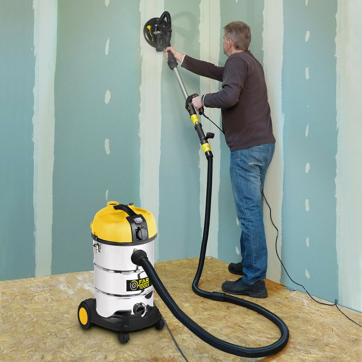 Aspirateur à sec et humide Fartools NETUP 30P 1200 W 30 L - 6