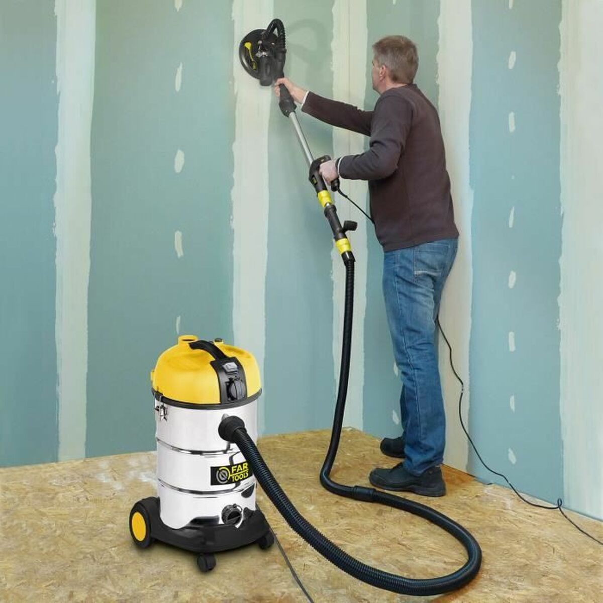Aspirateur à sec et humide Fartools NETUP 30P 1200 W 30 L - 4