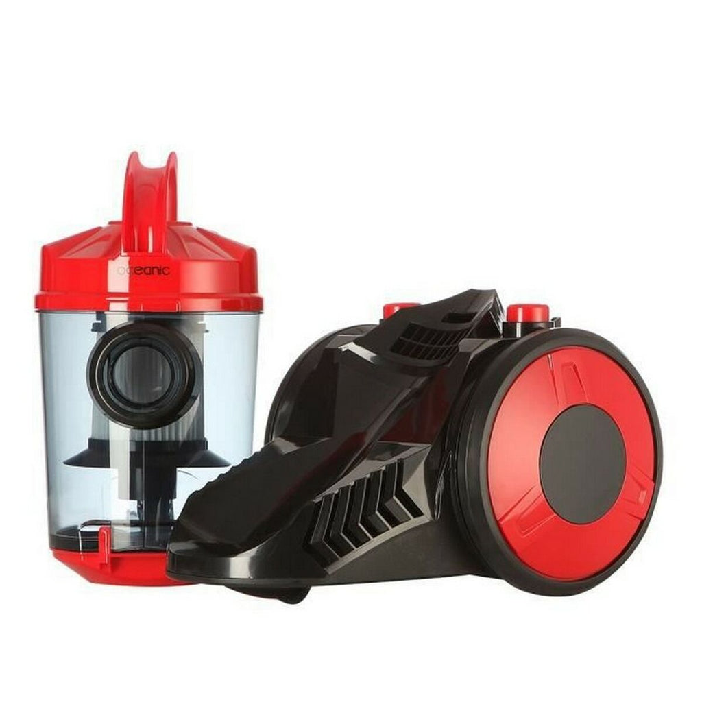 Aspirateur sans sac Oceanic VC10RBAX2 Noir Rouge rouge 700 W - 2