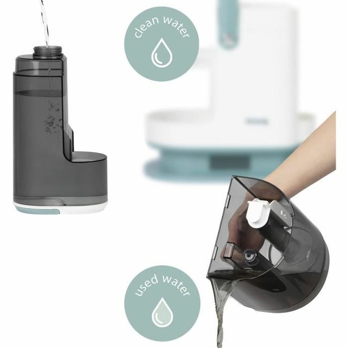 Aspirateur Hkoenig Blanc - 5