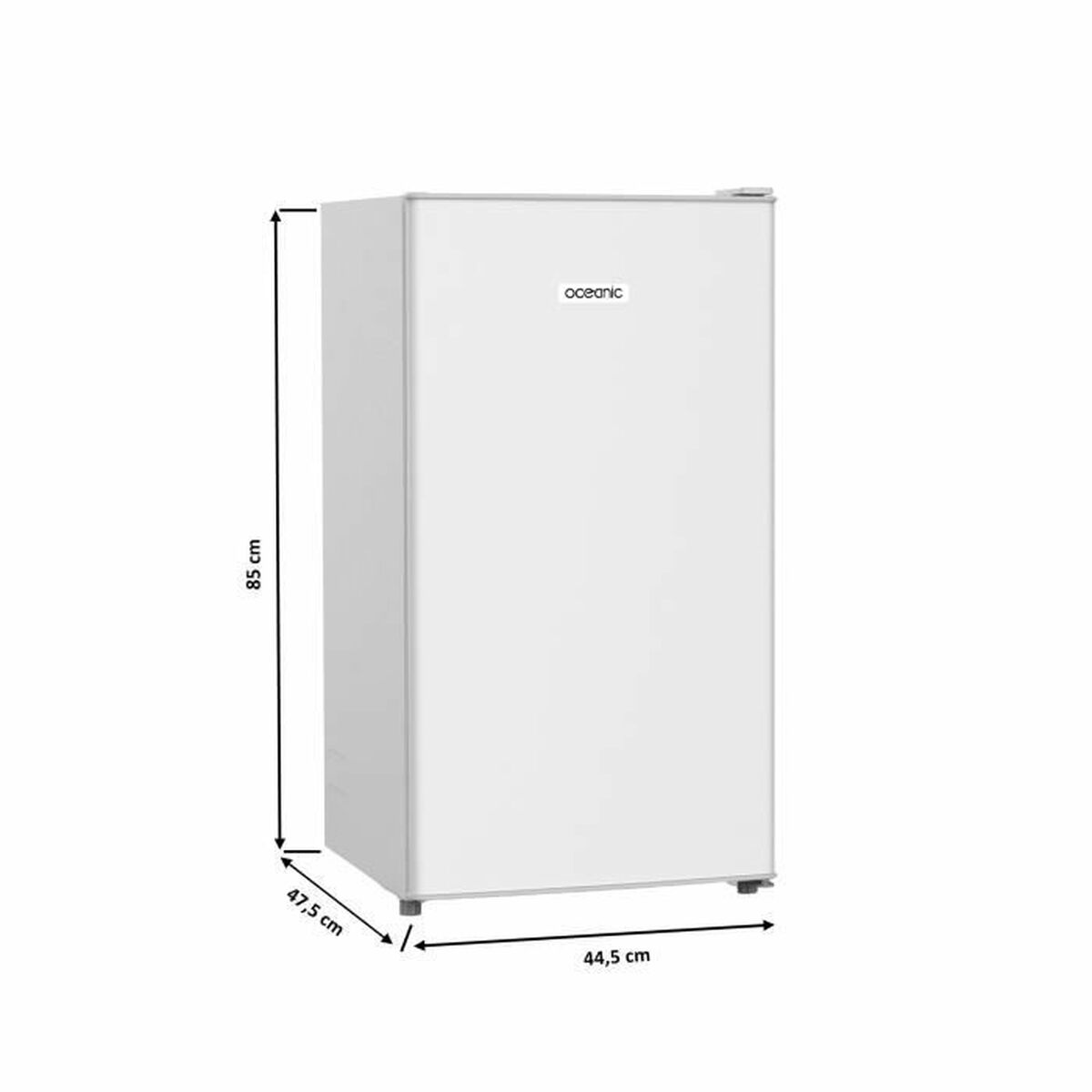 Mini réfrigérateur Oceanic Blanc 90 L - 5