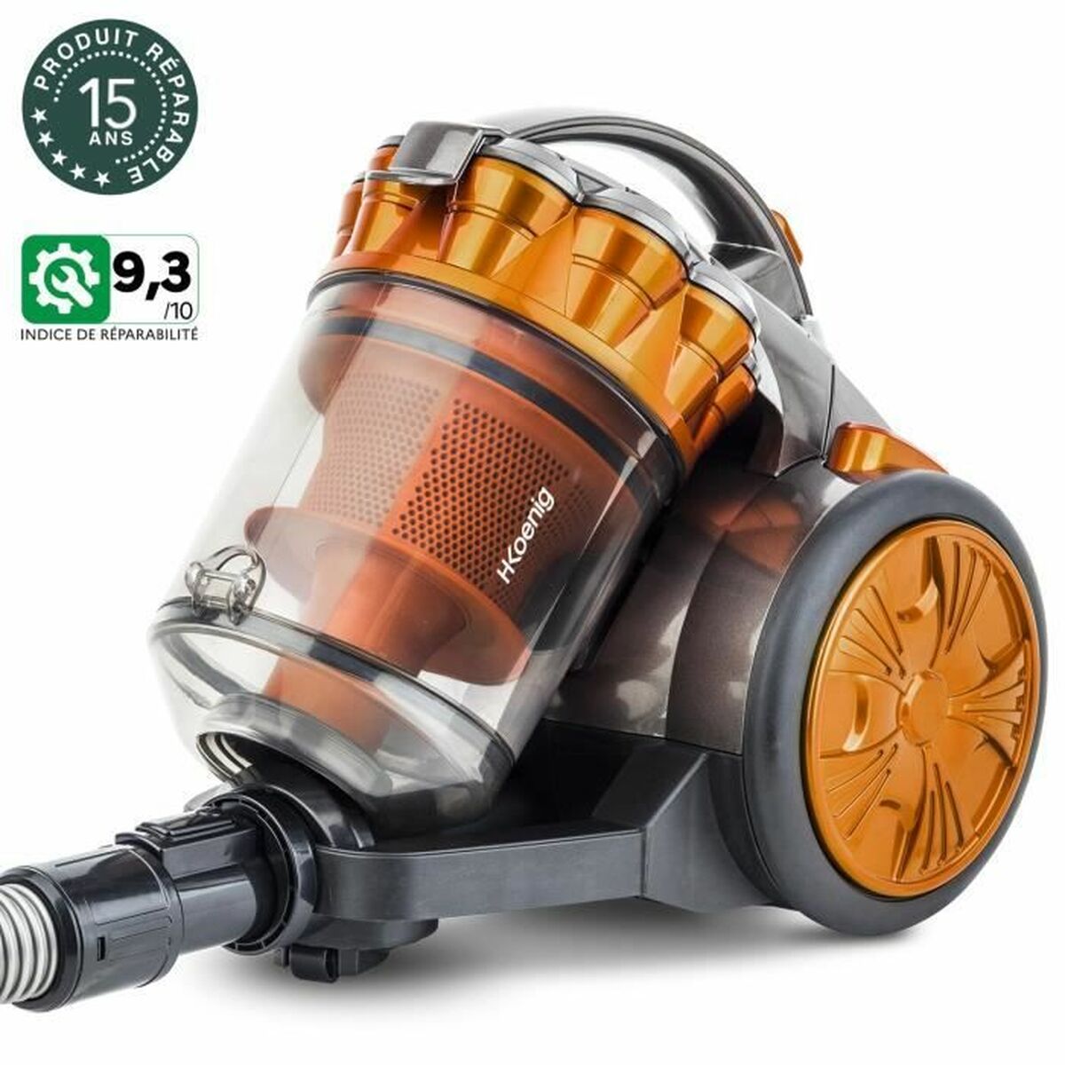 Aspirateur Hkoenig STC60 Orange 700 W - 6