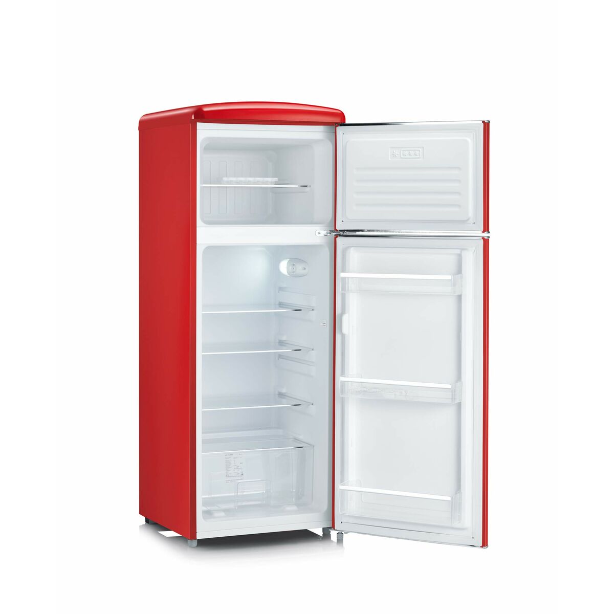 Réfrigérateur Combiné Severin RKG8930     144 Rouge 206 L - 4