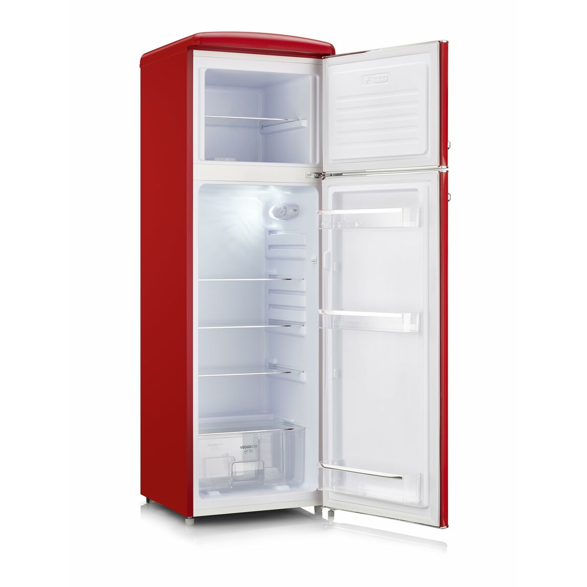 Réfrigérateur Combiné Severin RKG8983     167 Rouge 246 l - 3