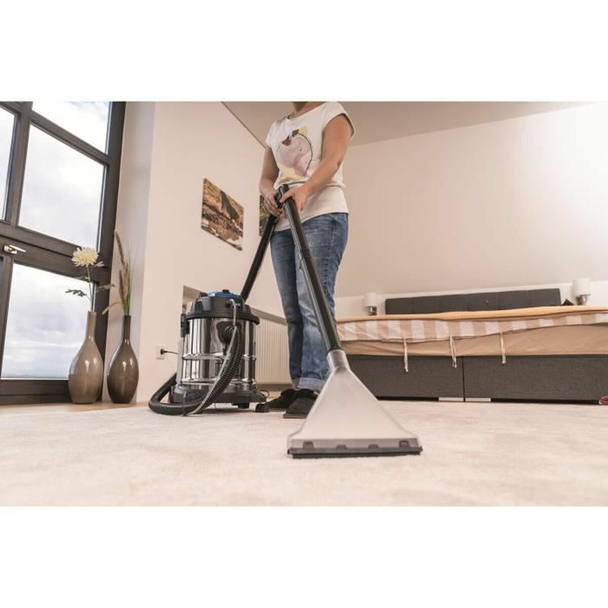 Aspirateur à sec et humide Scheppach Sprayvac20 1600 W 20 L 5 en 1 - 2