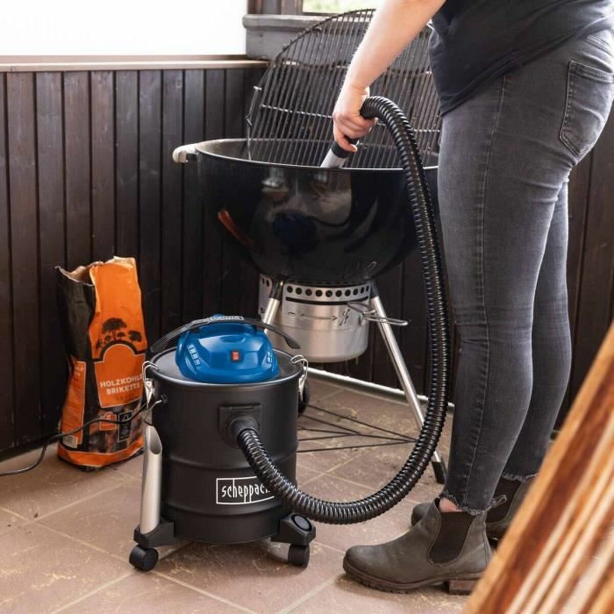 Aspirateur de Cendres Scheppach Noir 1300 W 20 L - 3