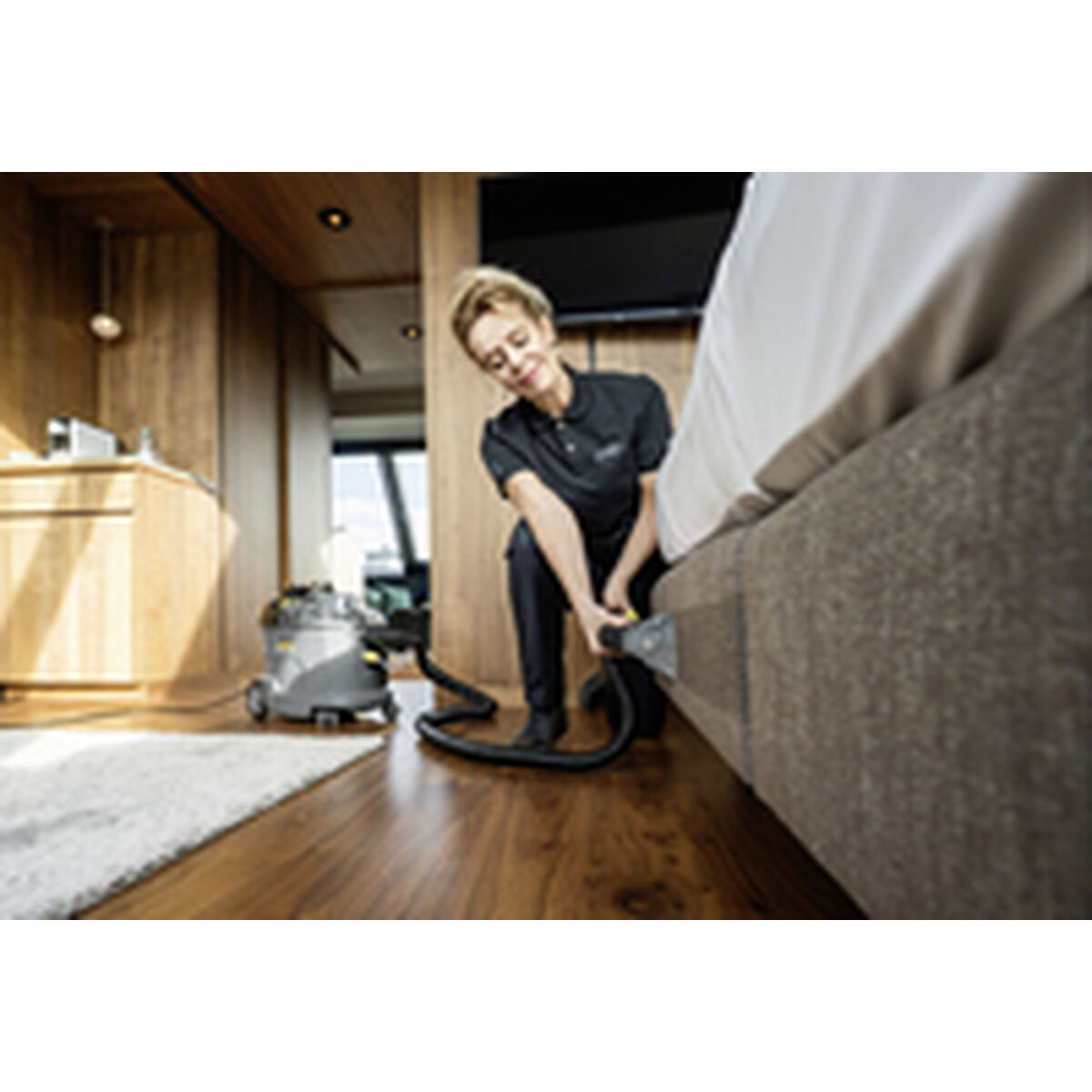 Aspirateur Kärcher Puzzi 8/1 Jaune Noir Gris 1200 W - 4