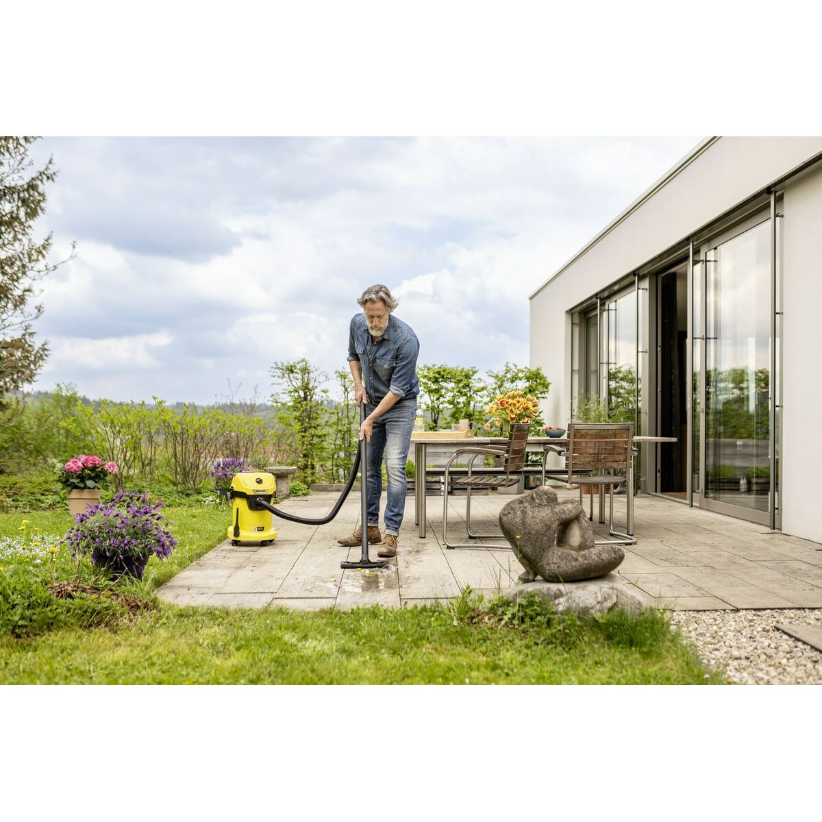Aspirateur sans fil Kärcher 1.628-551.0 Jaune Noir 225 W - 7