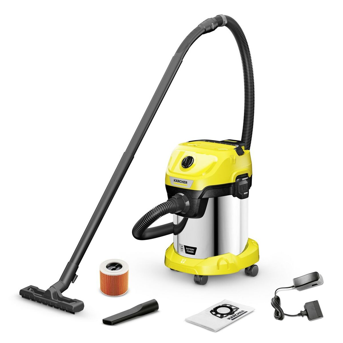 Aspirateur Kärcher 1.628-576.0 Jaune 225 W - 2