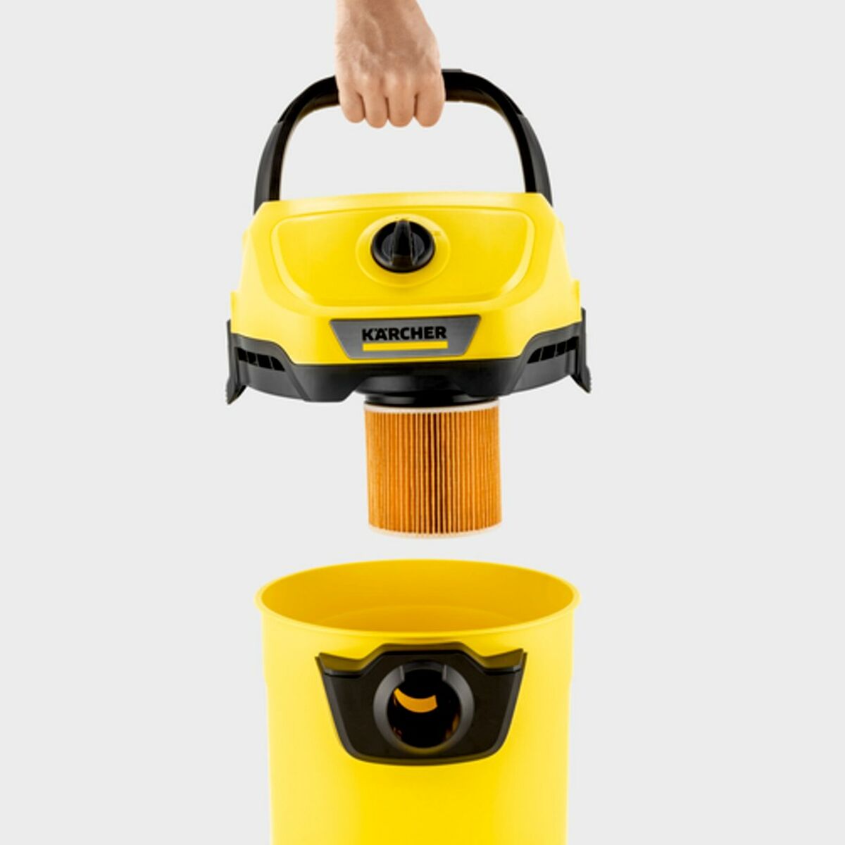 Aspirateur Kärcher 1.628-124.0 Jaune Noir 1000 W - 7