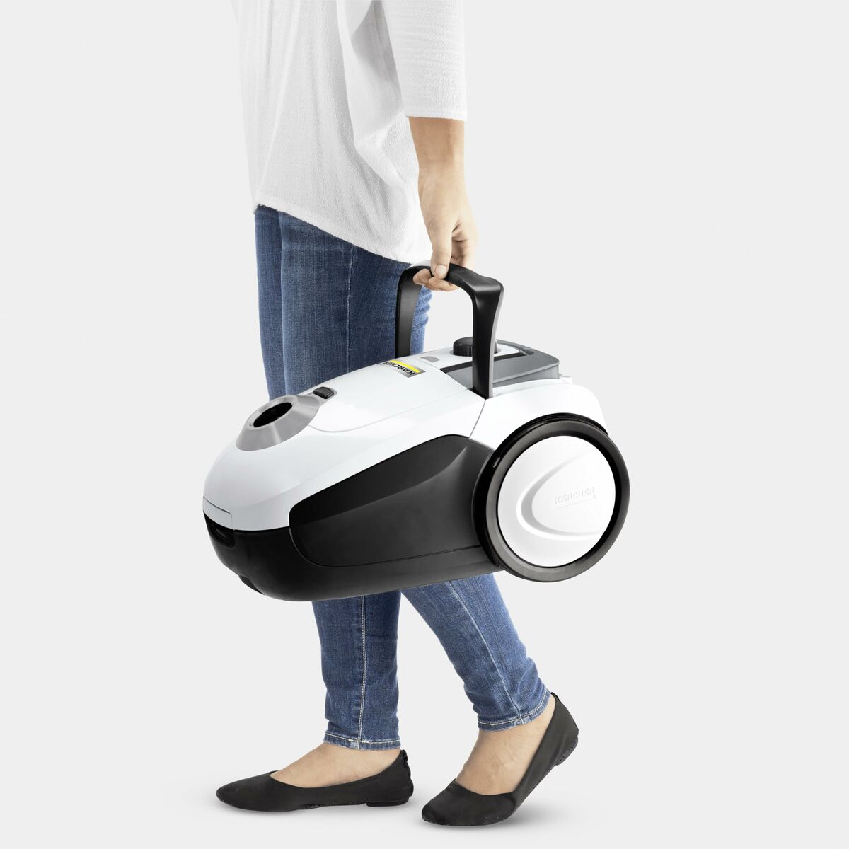 Aspirateur à sacs Kärcher 1.198-035.0 Blanc Noir 700 W - 4