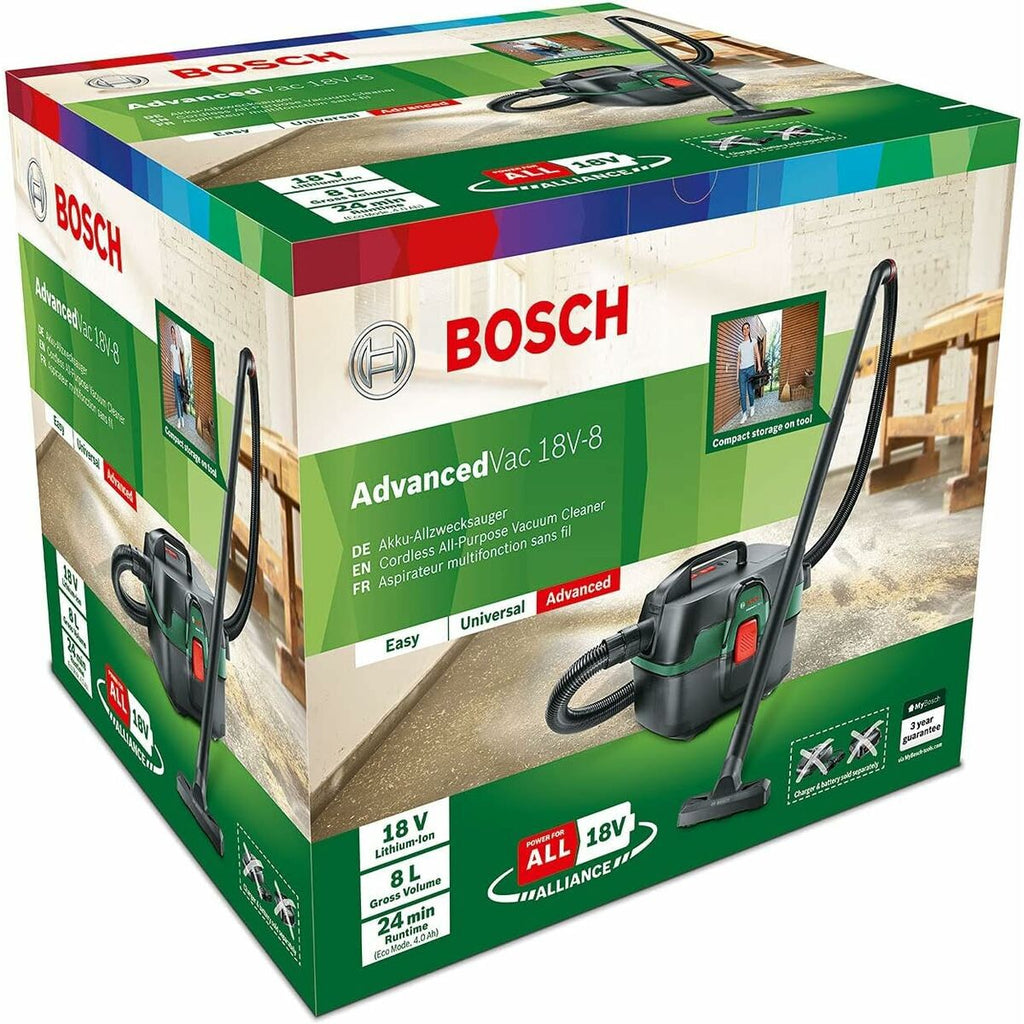 Aspirateur à sec et humide BOSCH AdvancedVac 18V-8 8 L - 4