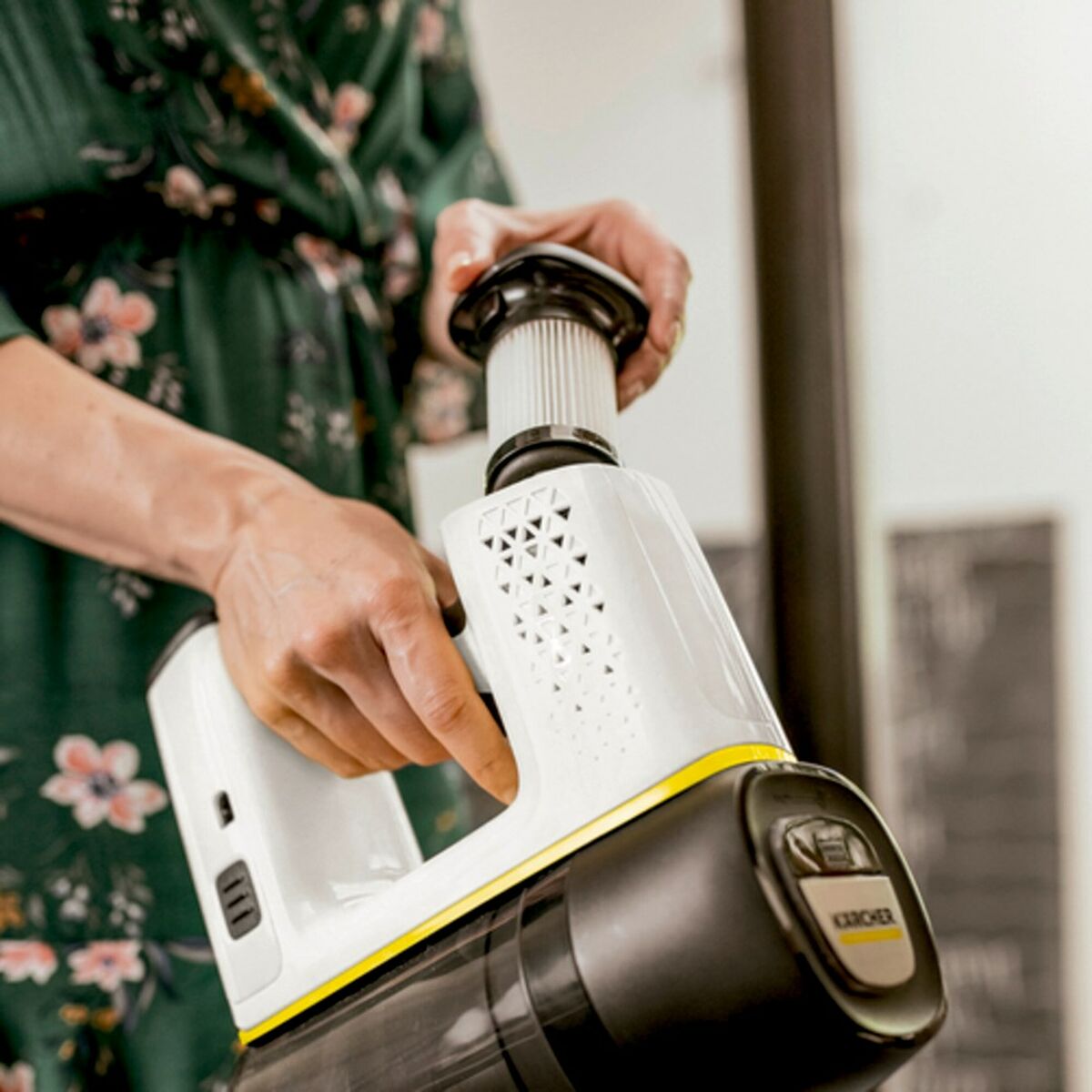 Aspirateur sans fil Kärcher VC 6 Jaune Blanc Noir Argenté 250 W - 5
