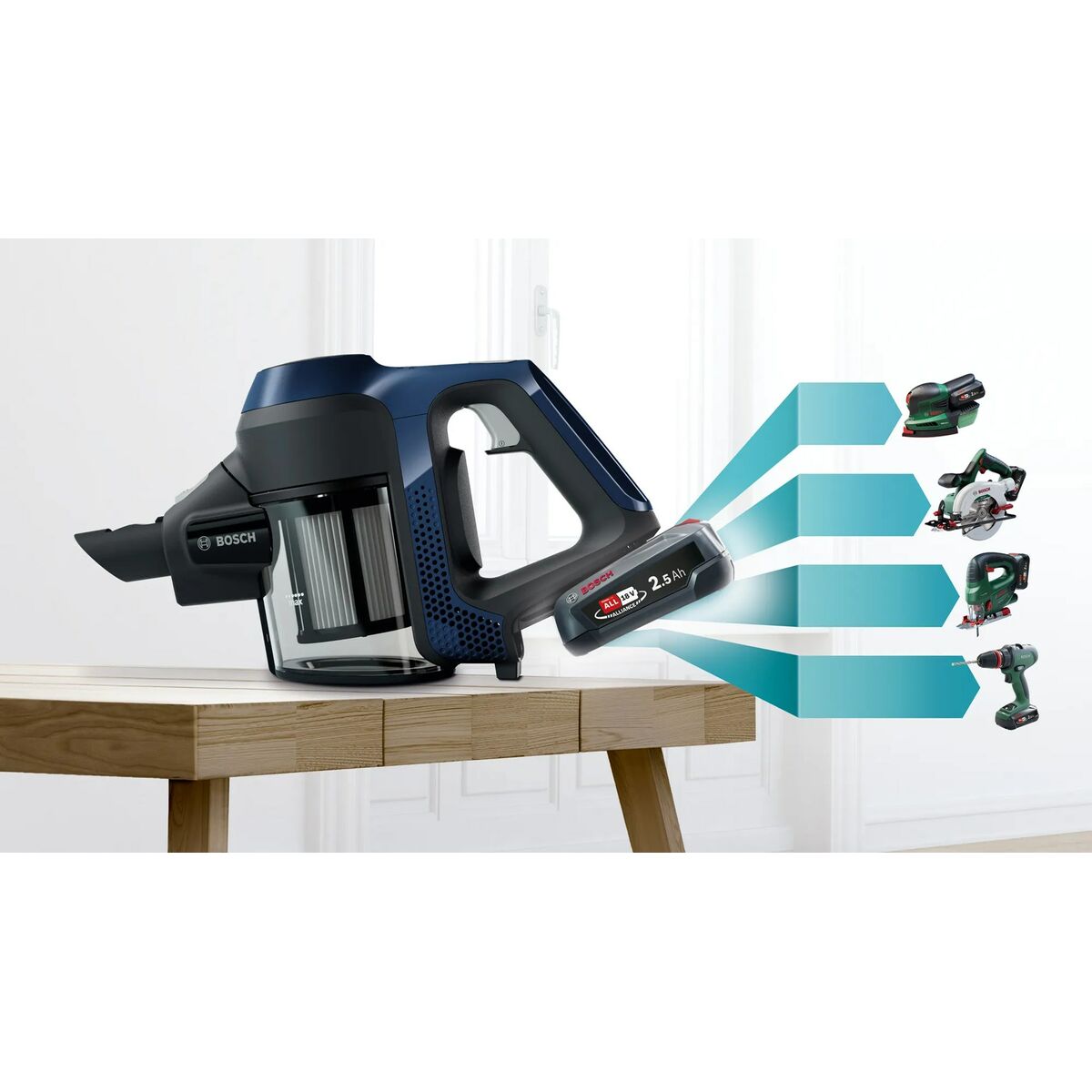 Aspirateur balai BOSCH BCS611P4A - 4