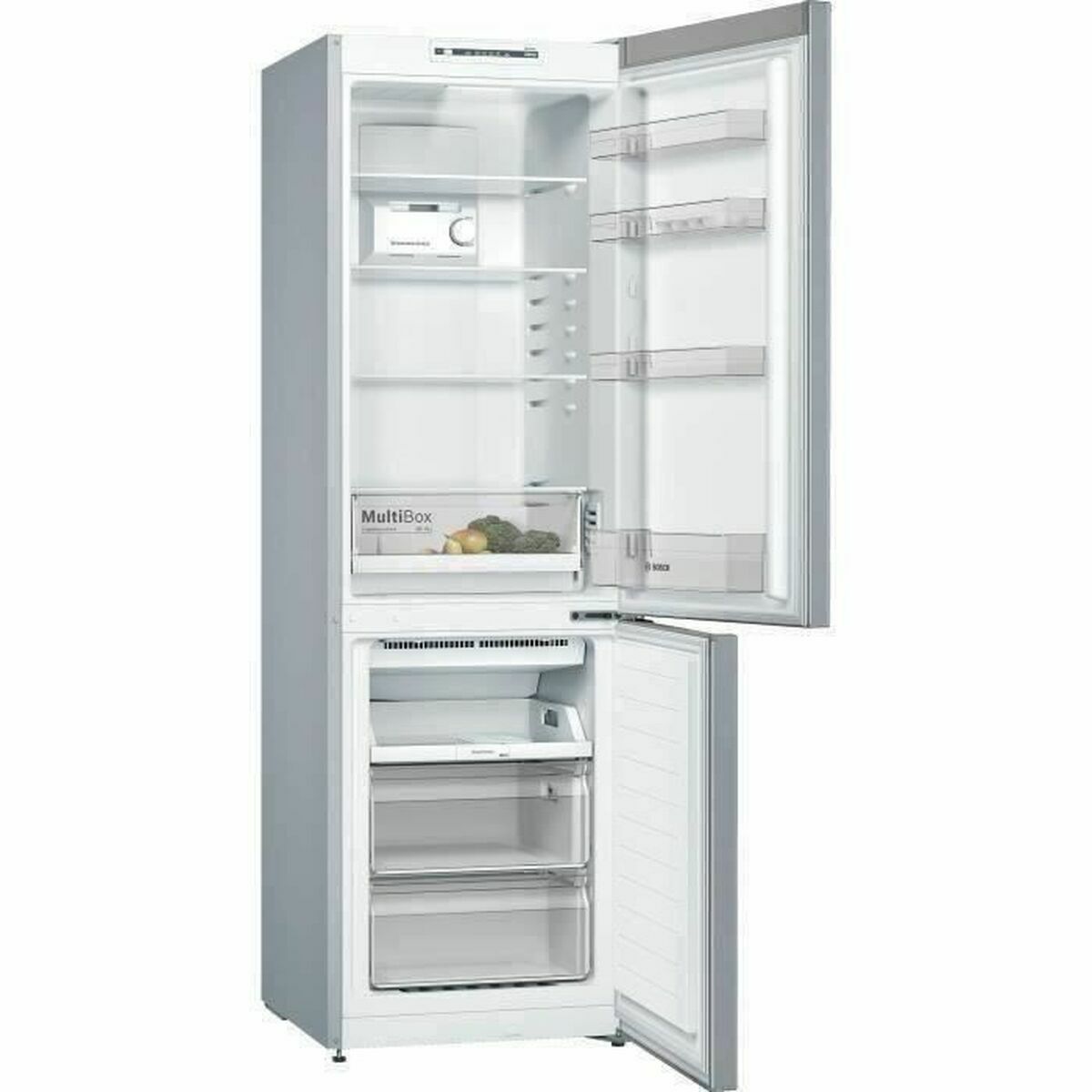 Mini réfrigérateur BOSCH 186 x 60 cm Argenté Acier - 2
