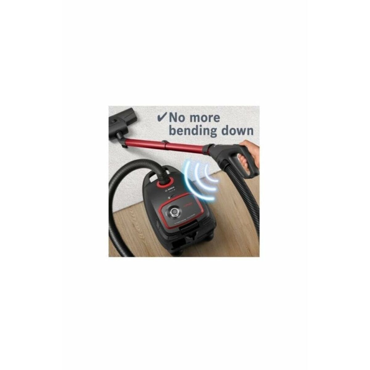 Aspirateur BOSCH BGL6POW1 Noir Rouge 850 W - 8