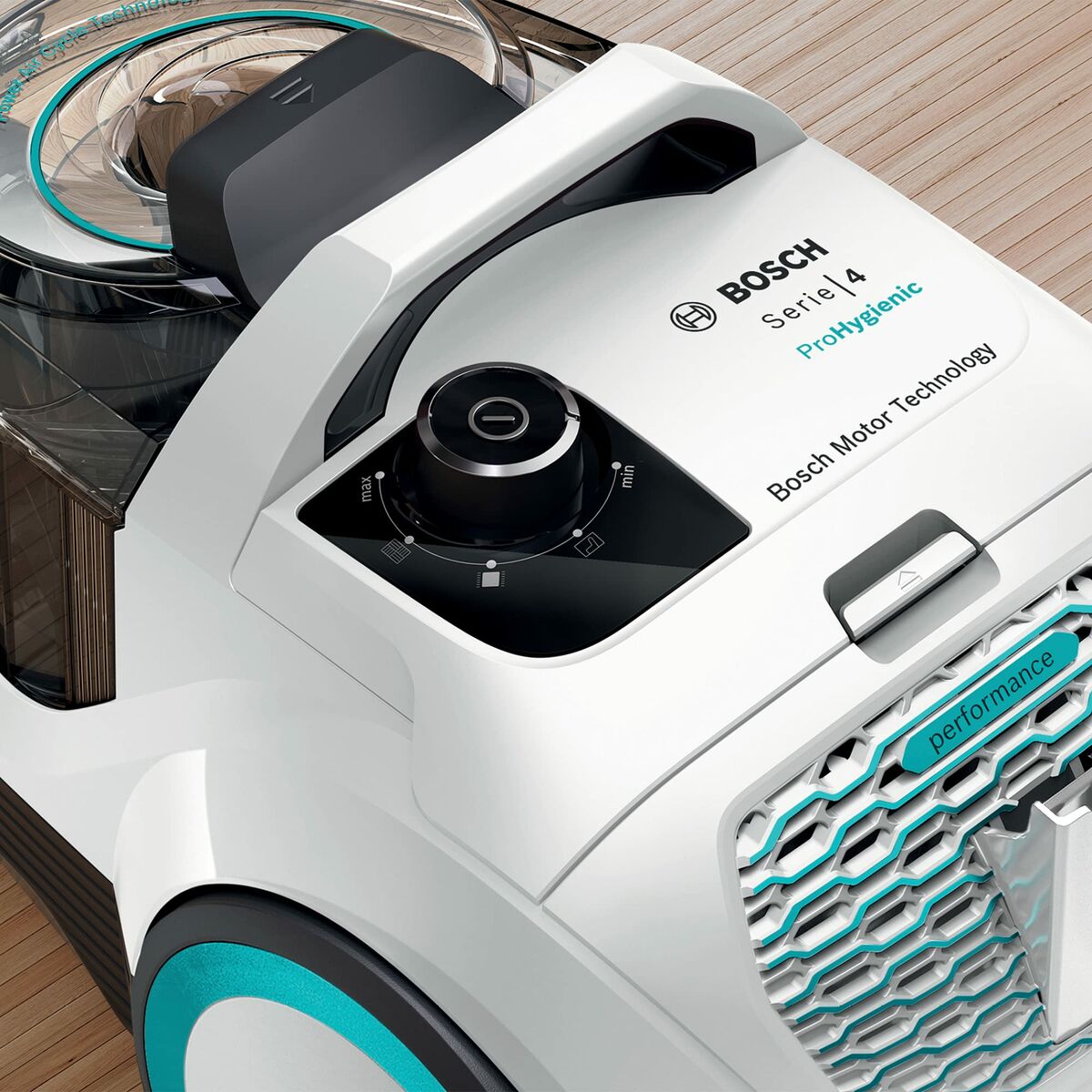 Aspirateur sans sac BOSCH BGC21HYG1 Blanc Noir 550 W - 7