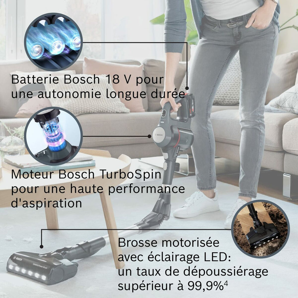 Aspirateur sans fil BOSCH BBS712A Noir - 2
