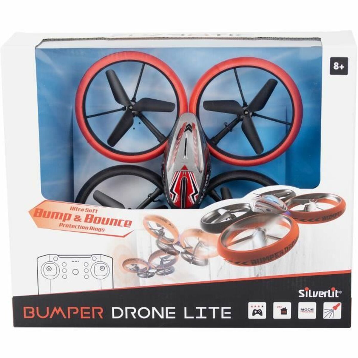 Drone téléguidé Flybotic Bumper 17 cm