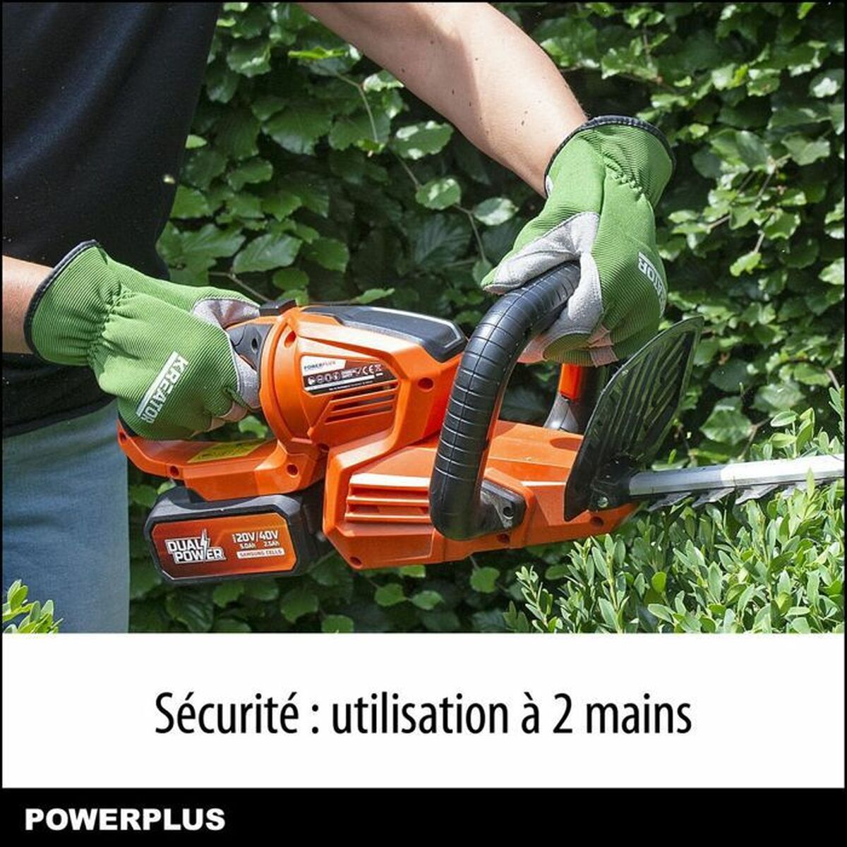 Taille-haie Powerplus 67 cm 40 V - 3