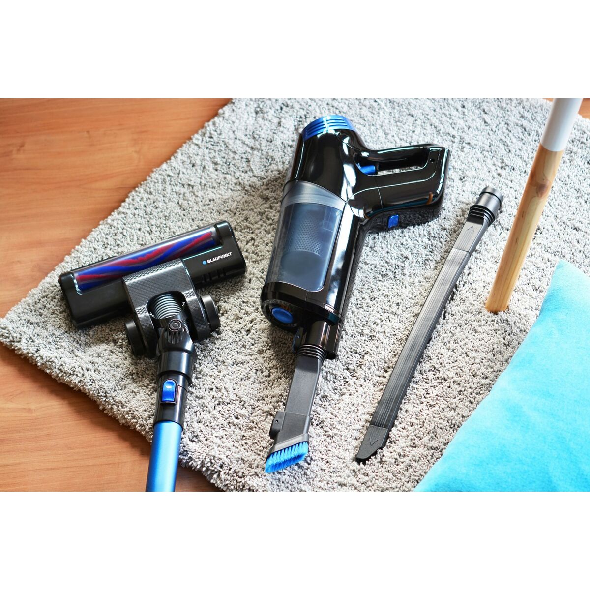 Aspirateur Balai Sans Sac Sans Fil Blaupunkt VCH602BL - 6