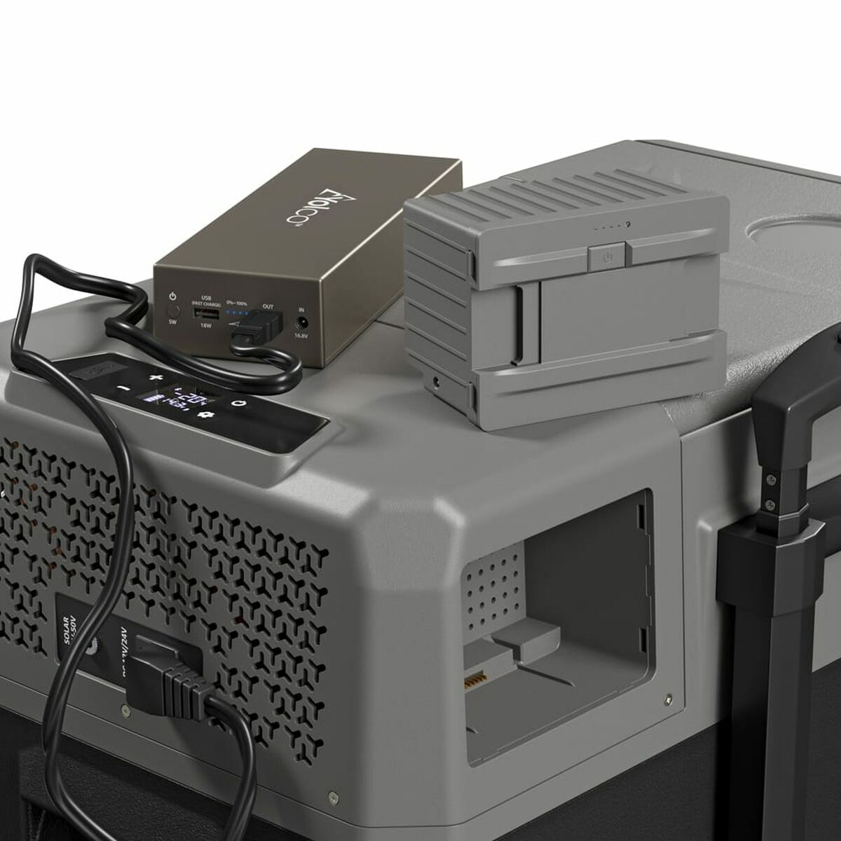 Mini réfrigérateur Yolco BCX40 GREY Gris 39 L - 7