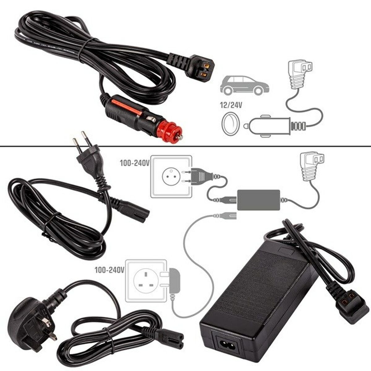 Mini réfrigérateur Yolco ET18 Vert 45 W 17 L - 4