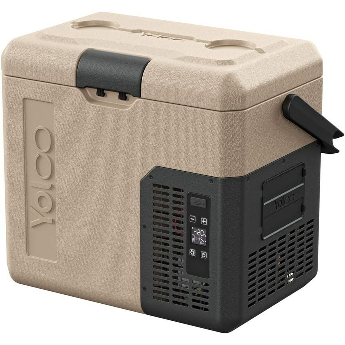 Mini réfrigérateur Yolco ET18 SAND Sable 60 W 17 L