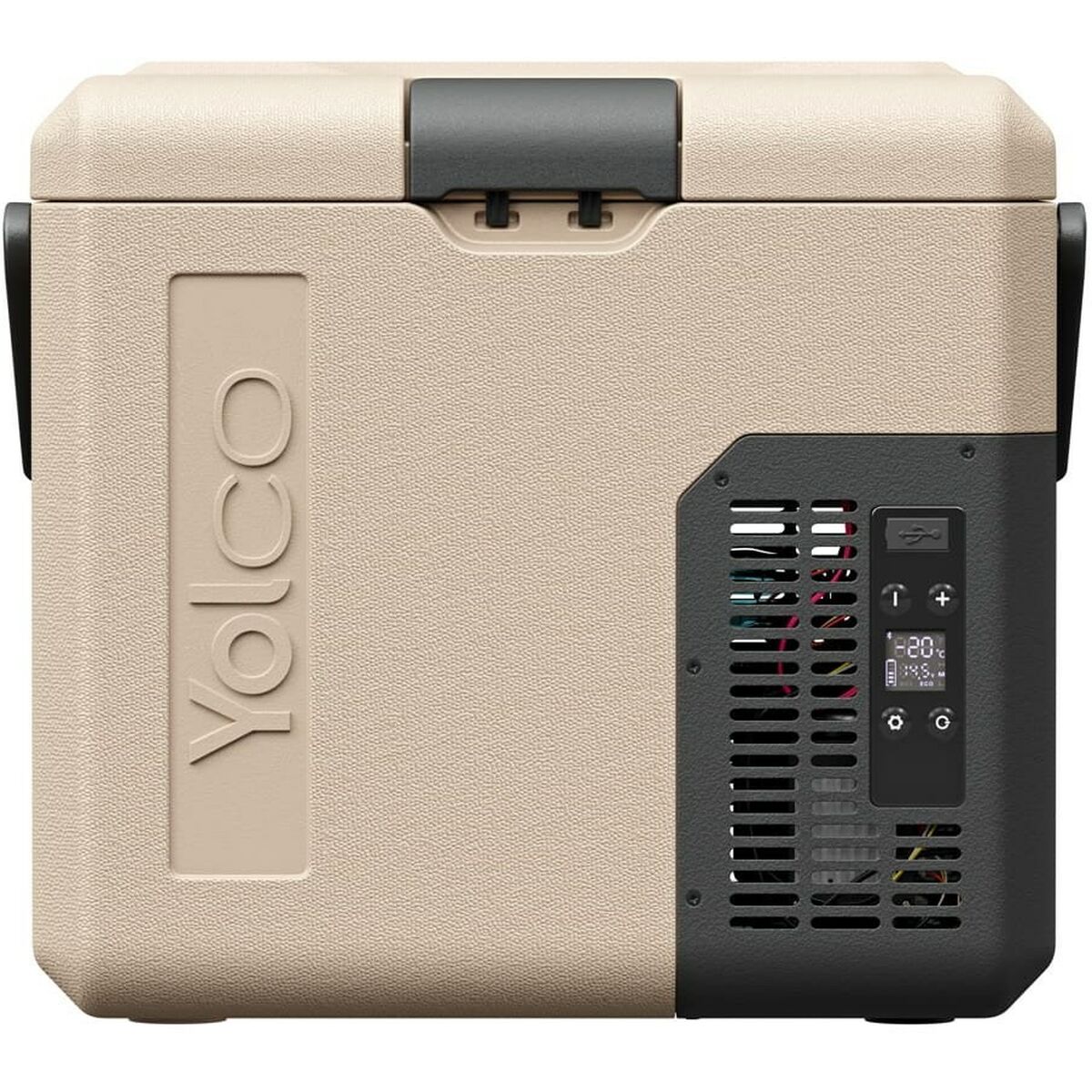 Mini réfrigérateur Yolco ET18 SAND Sable 60 W 17 L - 2