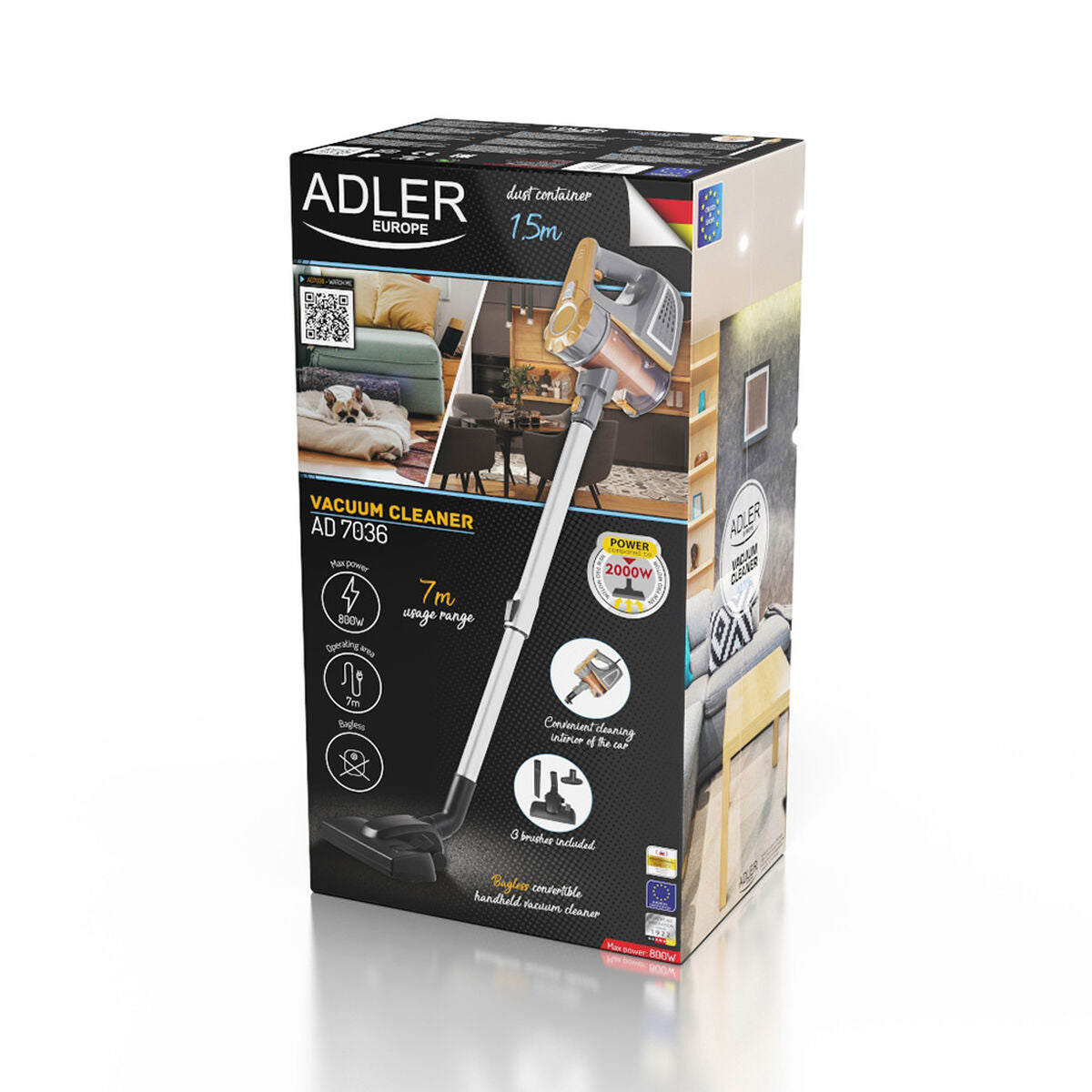 Aspirateur balai Adler AD 7036 - 5