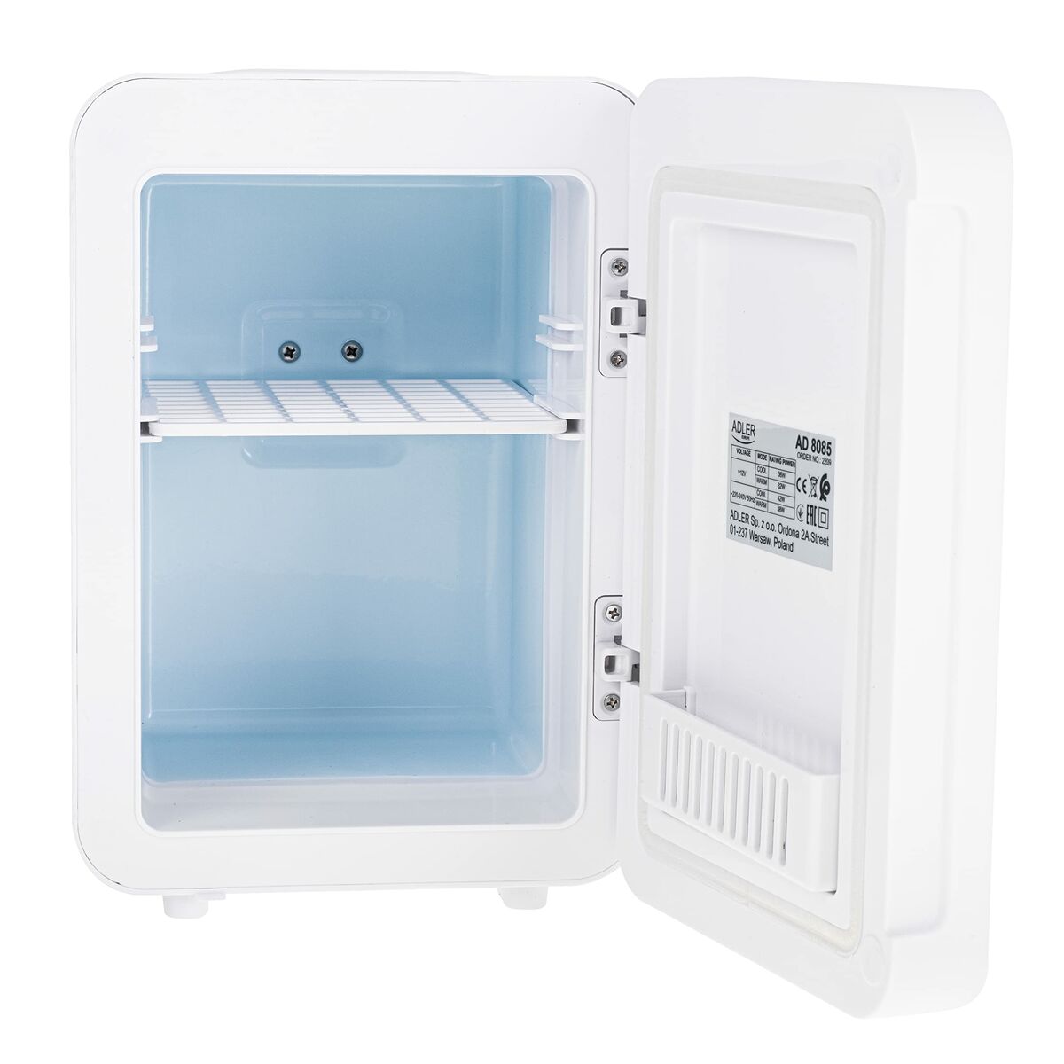 Mini Réfrigérateur à Cosmétiques Adler AD 8085 Blanc Miroir 4 L - 3