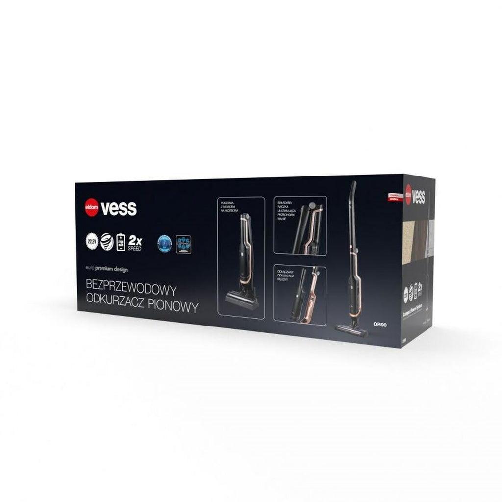 Aspirateur sans fil Eldom VESS Noir 130 W - 2