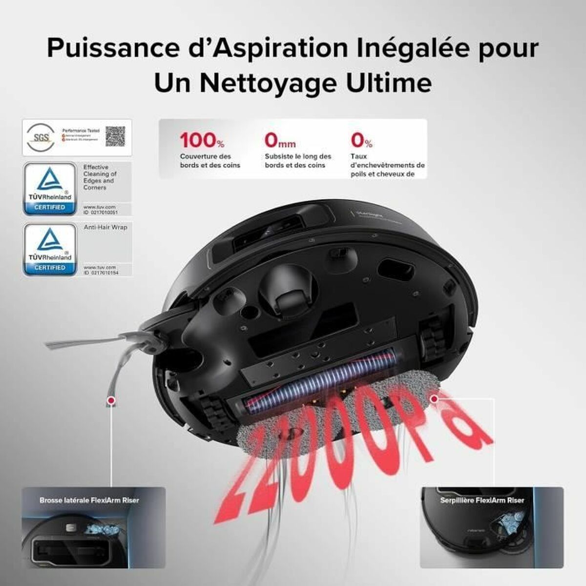 Aspirateur robot Roborock 6400 mAh - 2