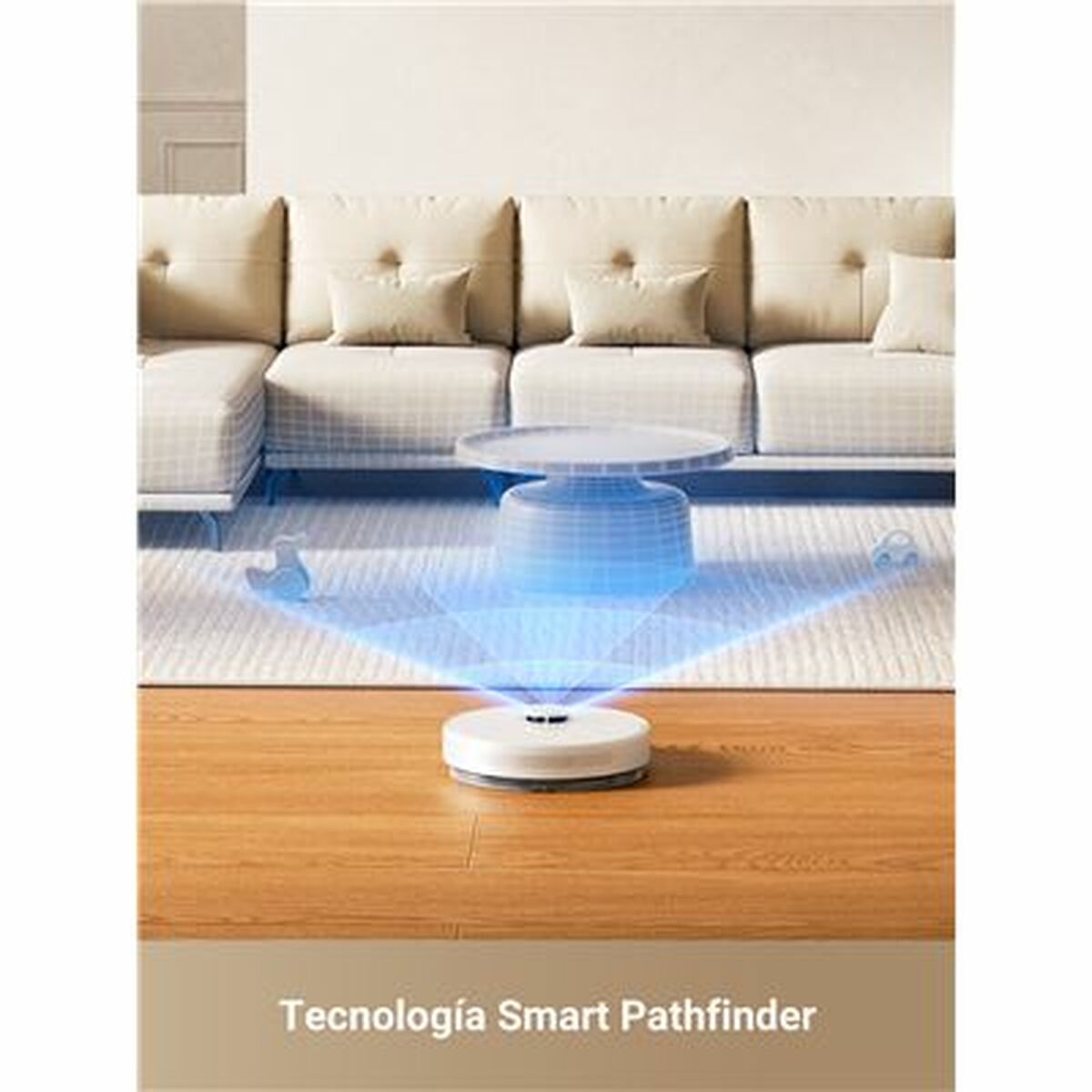 Aspirateur Robot Dreame D10 PLUS GEN 2 6000Pa LiDAR 5200mAh Blanc - 3