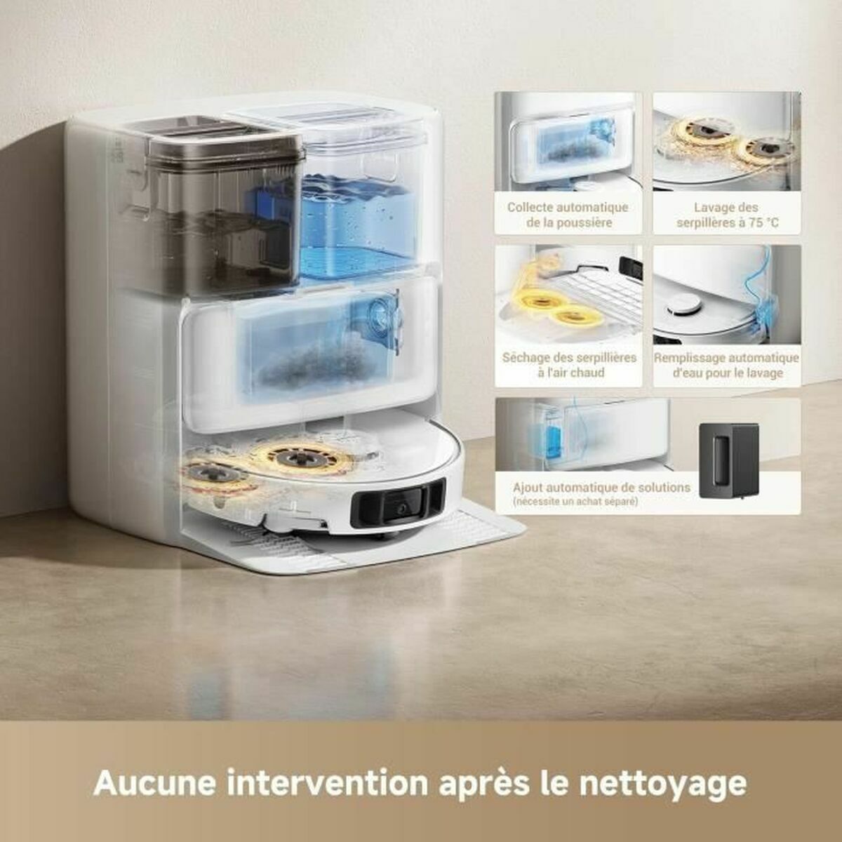 Aspirateur robot MOVA P50 Ultra - 3