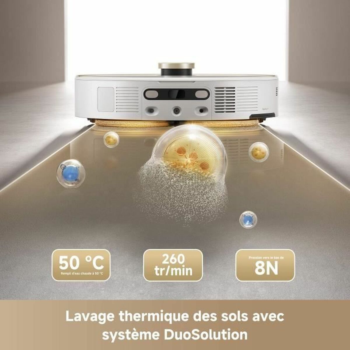 Aspirateur robot Dreame 6400 mAh - 6