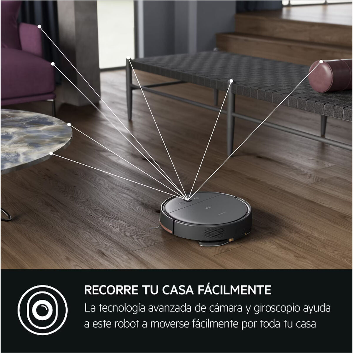 Aspirateur robot AEG AR61UW1DG 2600 mAh - 3