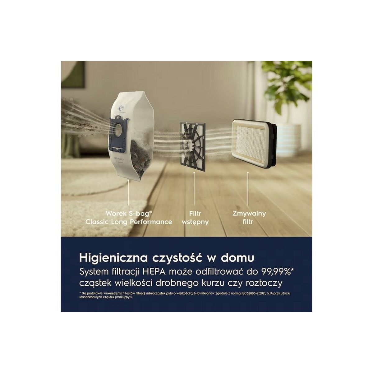 Aspirateur à sacs Electrolux EB31C1DB Bordeaux 750 W - 3