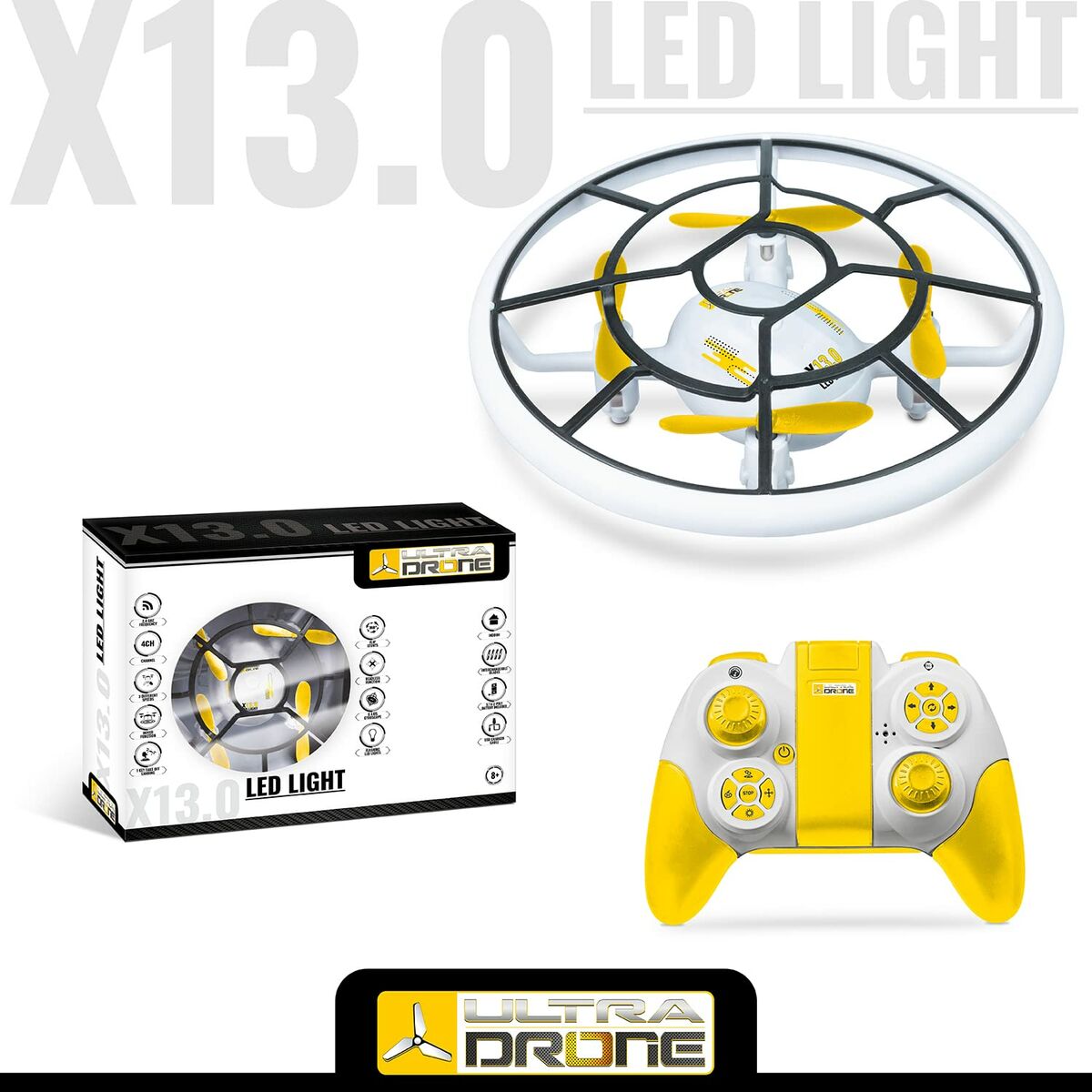 Drone téléguidé Mondo Ultradrone X13 Lumière LED - 2