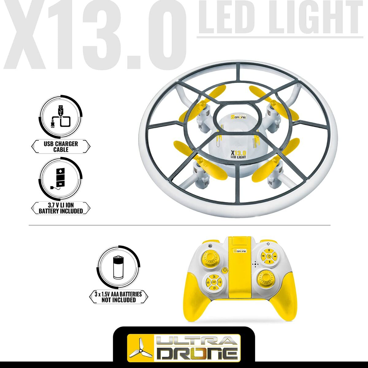 Drone téléguidé Mondo Ultradrone X13 Lumière LED - 7
