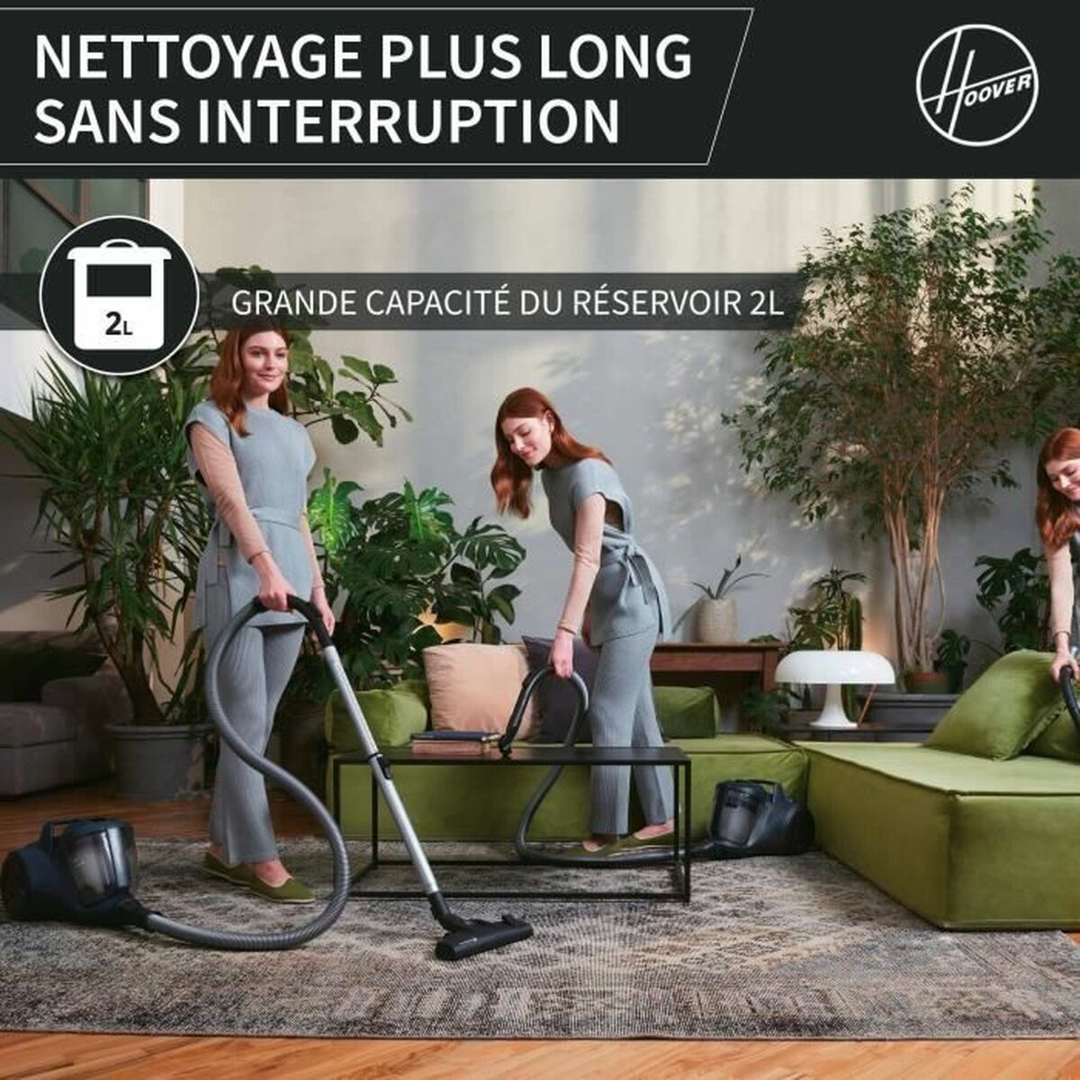 Aspirateur Hoover HP110HM Bleu 700 W - 2