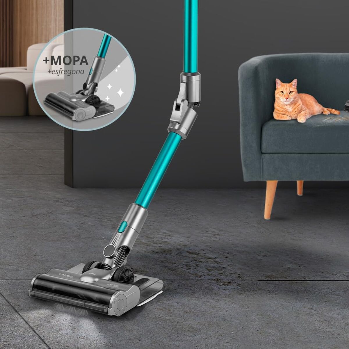 Aspirateur balai UFESA 81406211 - 7