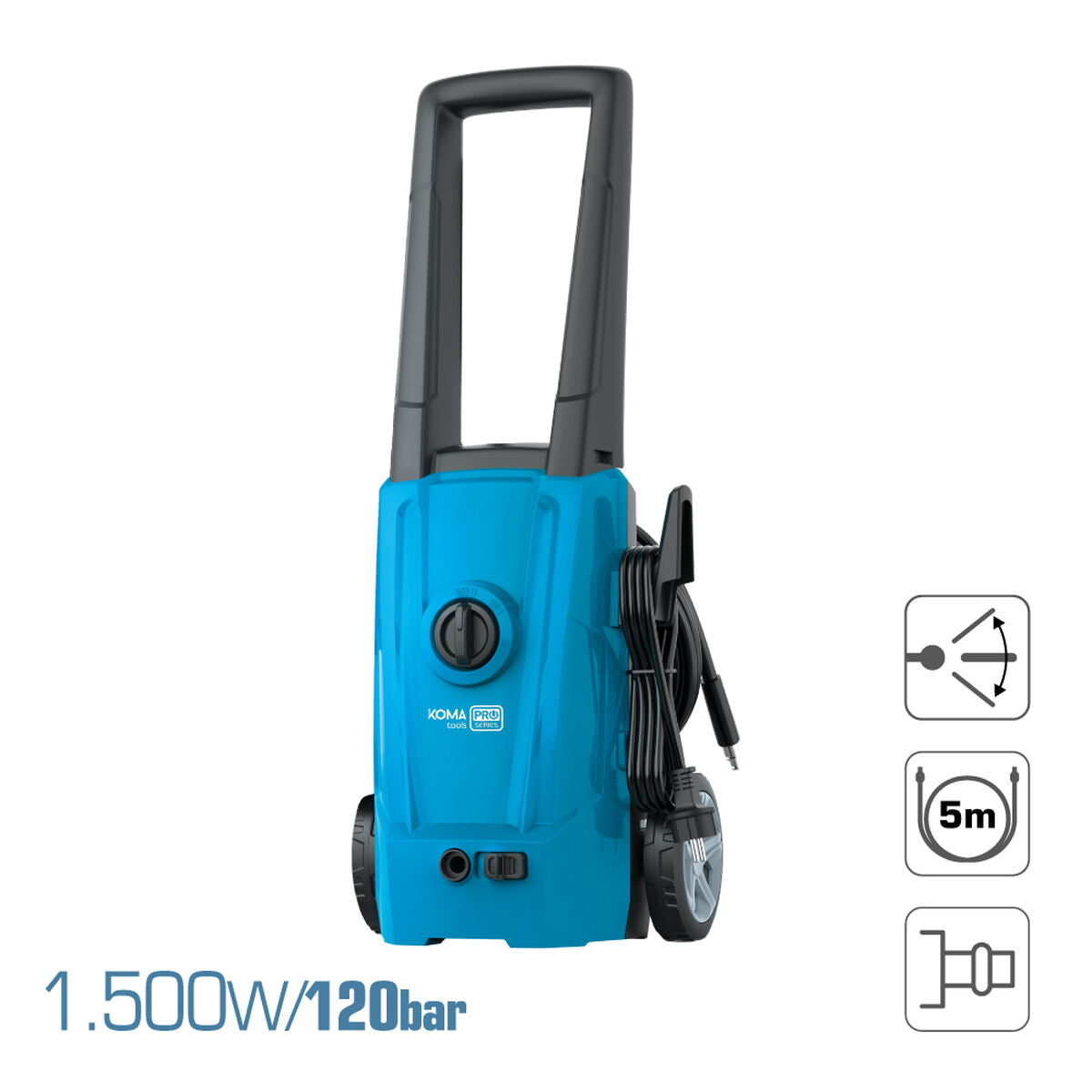 Nettoyeur haute pression Koma Tools Pro Series 120 bar - 2