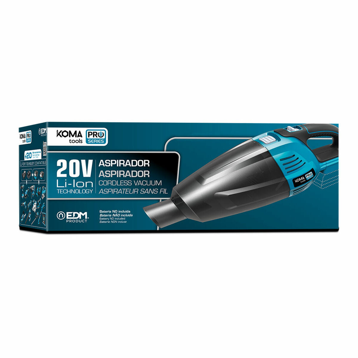 Aspirateur à main Koma Tools Pro Series 45,5 x 13,5 cm - 4
