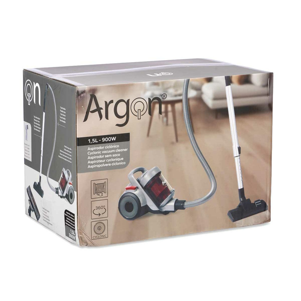 Aspirateur Argon Rouge Gris 900 W - 3