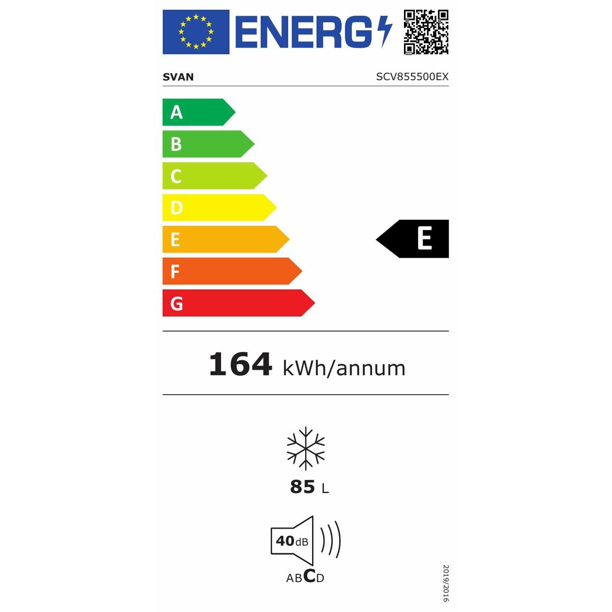 Congélateur Aspes SCV855500EX  85 - 6