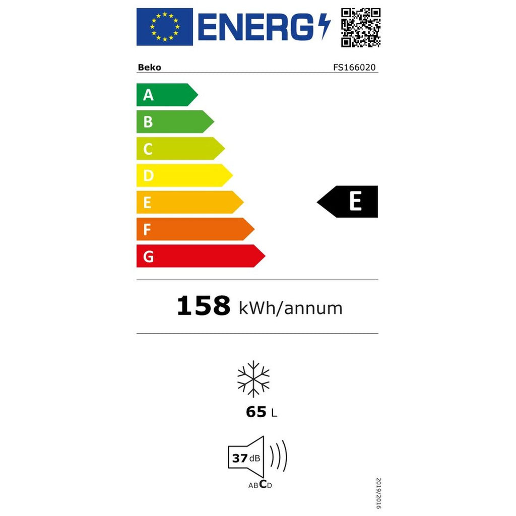 Congélateur BEKO FS166020 Blanc (81,8 x 47,5 cm) - 2