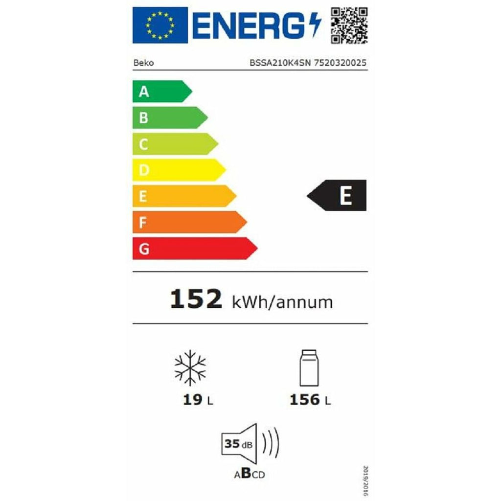 Réfrigérateur Combiné BEKO BSSA210K4SN Blanc - 3
